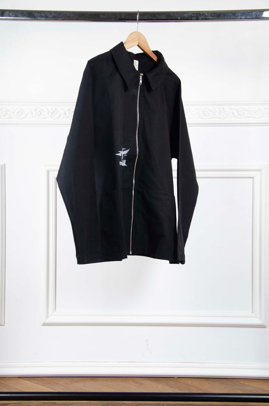 Black Marcadet Zip Jacket - L