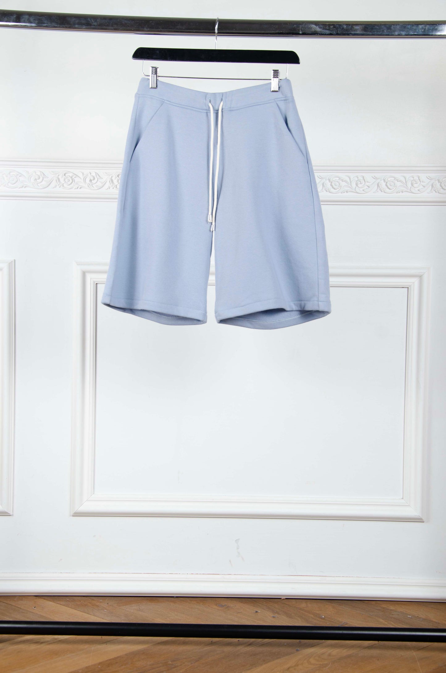 Blue Fleece Shorts - M