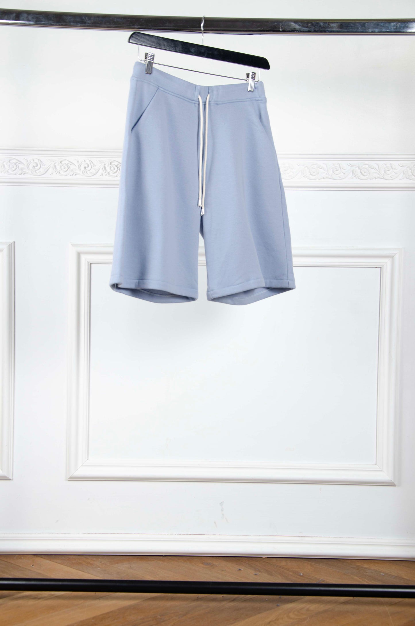 Blue Fleece Shorts - M
