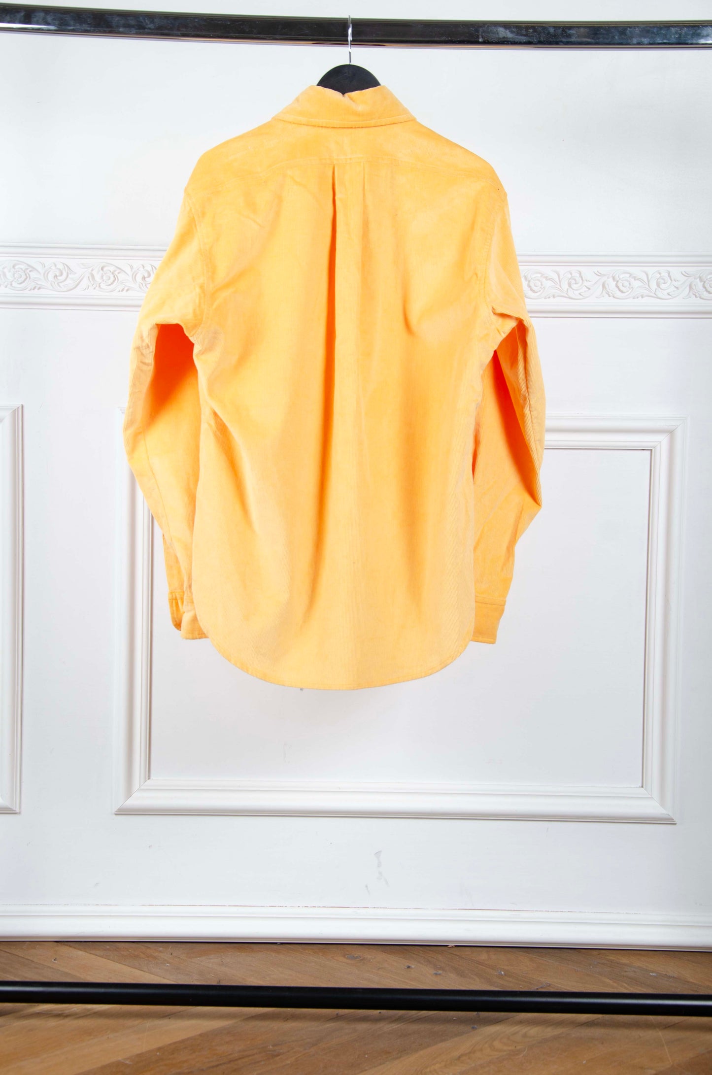 Corduroy Orange Longsleeve Shirt - L