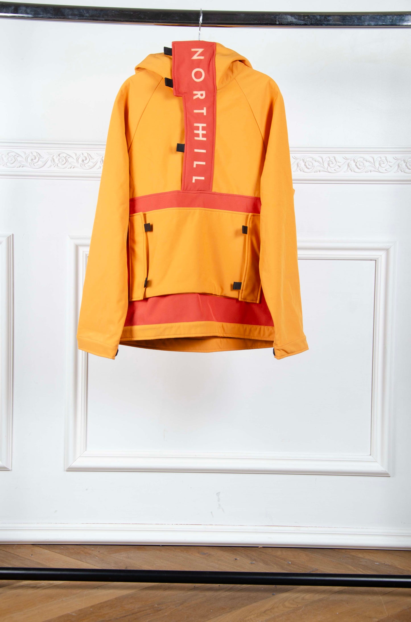 Orange Softshell Anorak - M