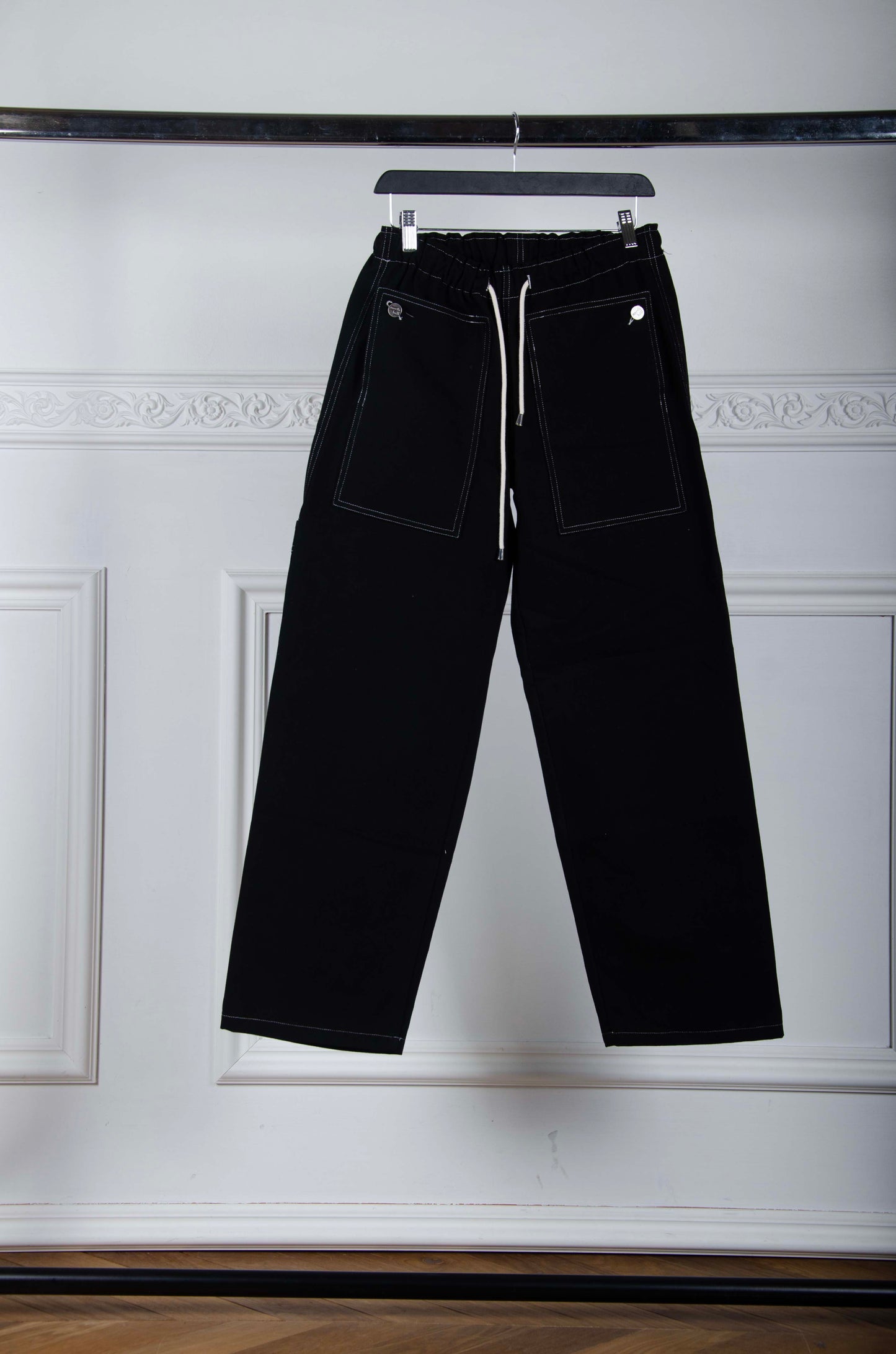 Black Pajol Worker Pant - M