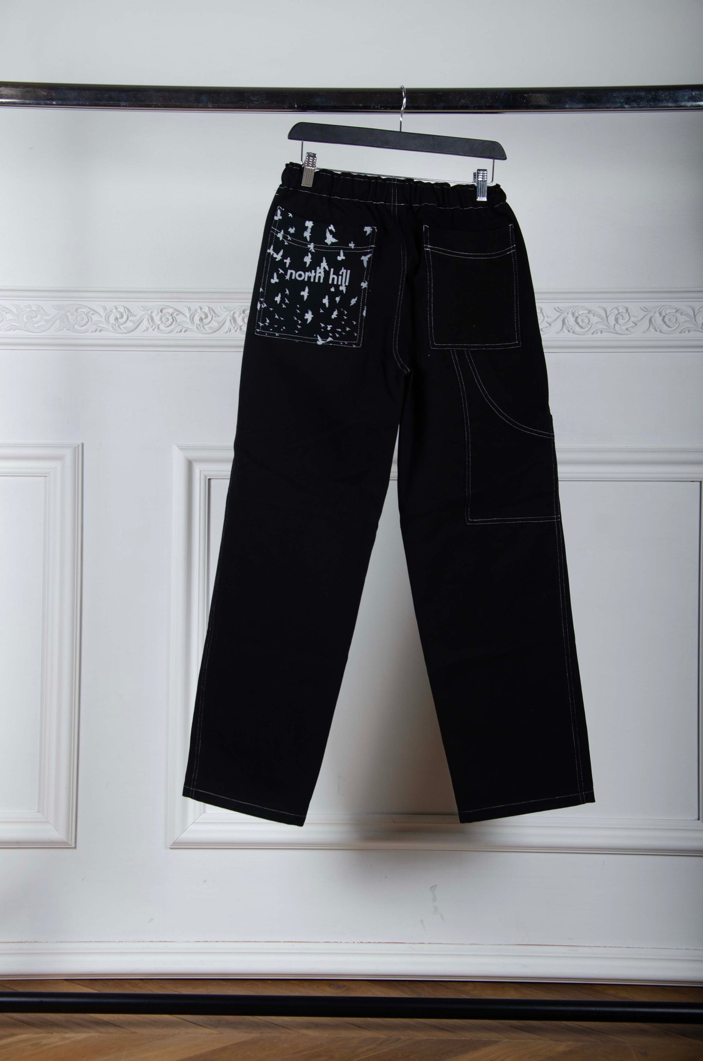 Black Pajol Worker Pant - M