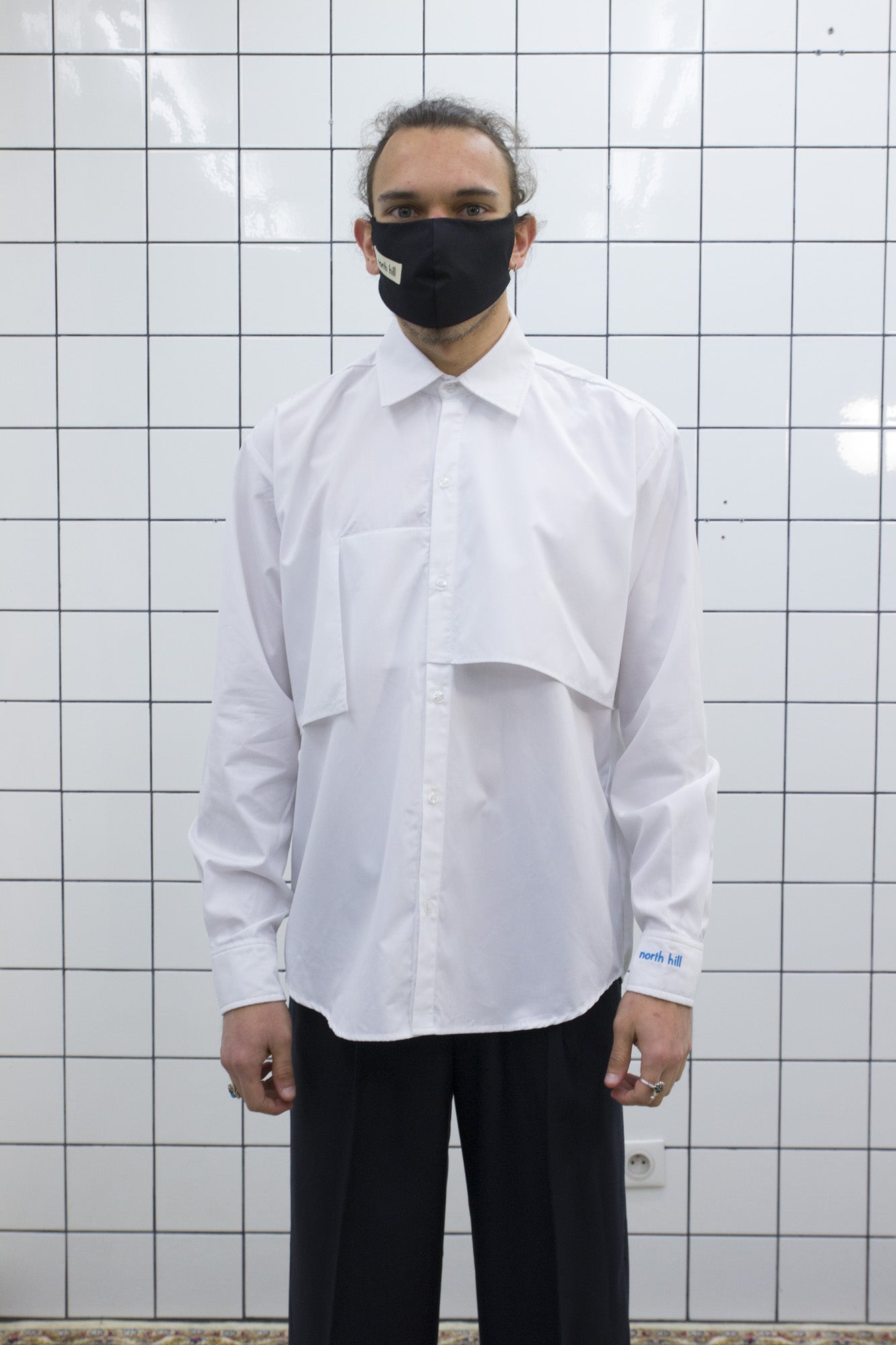 White Asymetrical Shirt